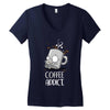 coffee addict Women's V-Neck T-Shirt
