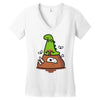 poosaurus Women's V-Neck T-Shirt