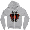 none shall pass Zipper Hoodie