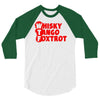 funny  wtf, ideal birthday present or gift 3/4 Sleeve Shirt