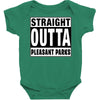 straight outta pleasant parks Baby Bodysuit
