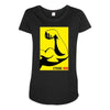 strong man Maternity Scoop Neck T-shirt