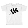 daun hitam Toddler T-shirt
