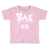 Bae Best Auntie Ever Toddler T-shirt