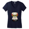 Dog-I MUSIC Women's V-Neck T-Shirt