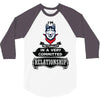 I Am Siberian Husky Actually In A Very Commited Relationship 3/4 Sleeve Shirt