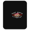 August Peeking Out Baby Girl Mousepad