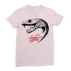 snake head Ladies Fitted T-Shirt