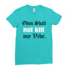 ghou shal Ladies Fitted T-Shirt