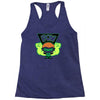 green lantern pow Racerback Tank