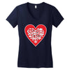 LOVE GAMES Women's V-Neck T-Shirt