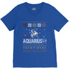santa aquarius christmas ugly t shirts V-Neck Tee