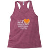 my heart basketball Racerback Tank