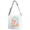 polar bear Adjustable Strap Totes