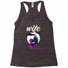 to the moon and back Racerback Tank