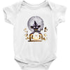 witch cat night Baby Bodysuit