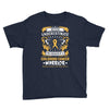 Never Underestimate The Strength Of A Childhood Cancer Warrior Youth Tee