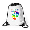 I'm a Rainbow Baby Drawstring Bags