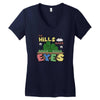 the hills have eyes Women's V-Neck T-Shirt