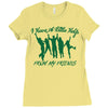 I Have a Little Help From My Friends Ladies Fitted T-Shirt