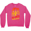 crazy halloween pit lady Crewneck Sweatshirt