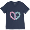 pure love V-Neck Tee
