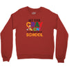 Get Your Cray On It's Last Day Of School Crewneck Sweatshirt