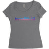 Be Different Women's Triblend Scoop T-shirt