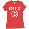 got 6 Ladies Fitted T-Shirt