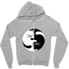 cat Zipper Hoodie