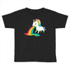 where rainbows come from (green) Toddler T-shirt