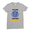 police mom  i rised mine Ladies Fitted T-Shirt