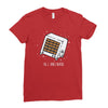 space heater Ladies Fitted T-Shirt