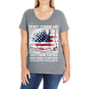 Veteran Don't Thank Me Thank My Brothers &amp; Sister Ladies Curvy T-Shirt