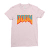 Wtf Doom Ladies Fitted T-Shirt