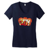 chinese zodiac Women's V-Neck T-Shirt