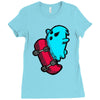 radical ghost Ladies Fitted T-Shirt