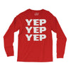 yep yep yep Long Sleeve Shirts