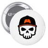 skull gaming Pin-back button
