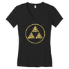 the triforce Women's V-Neck T-Shirt