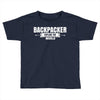 Backpacker Explore The World Toddler T-shirt