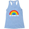I Am Voting Yes Racerback Tank