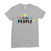 I Hate People Ladies Fitted T-Shirt