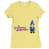 Sherlock Gnomes Ladies Fitted T-Shirt