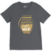 make coffee not war V-Neck Tee