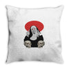 nun fuck Throw Pillow