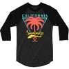 California Summer For 3/4 Sleeve Shirt