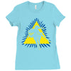link in action Ladies Fitted T-Shirt