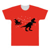 noel dinosaur All Over Men's T-shirt