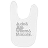 a litle life book Baby Bibs